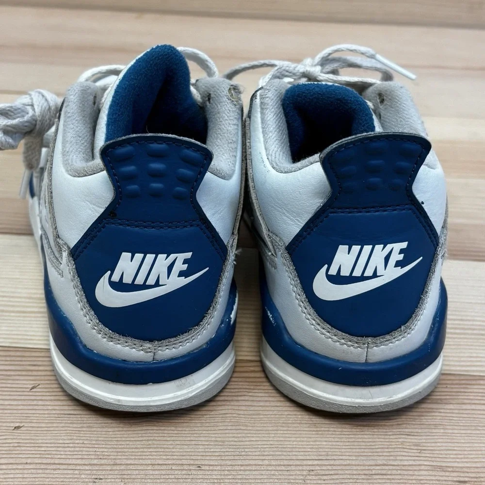 Nike Air Jordan 4 Boys' military blue US 1 Y